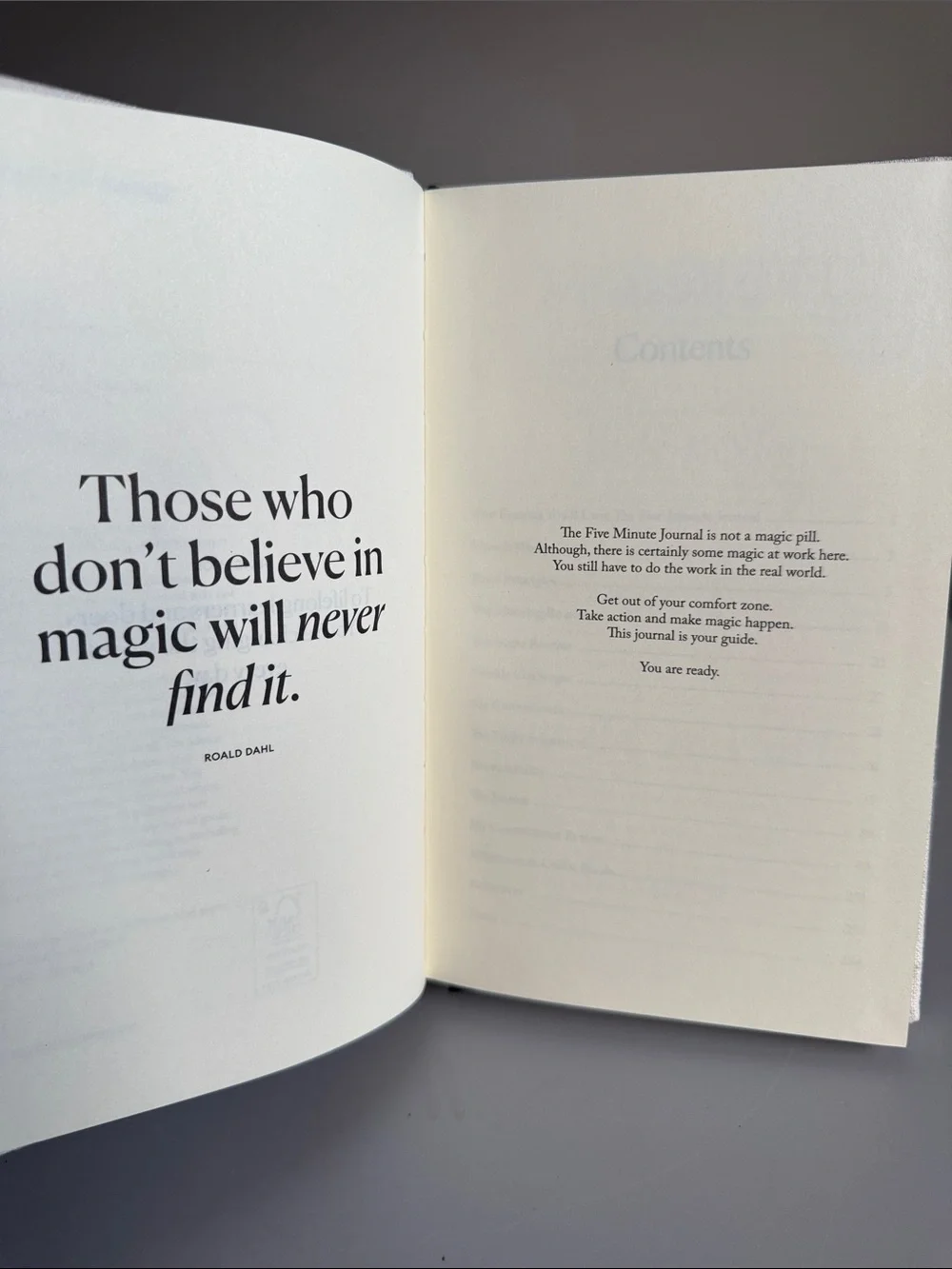 Intelligent Change FIVE MINUTE JOURNAL Daily Gratitude Reflection Hardcover